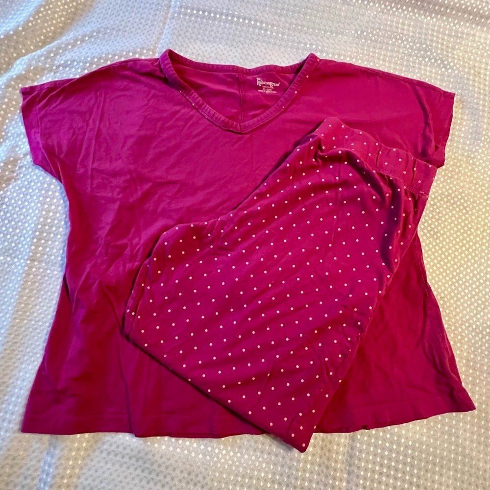 Women's Pink Pajama Set